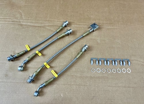 Mugen rear braided brake - rear,