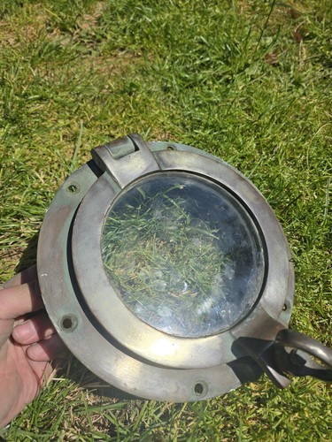 Reclaimed brass ships - reclaimed, porthole