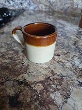 Pearsons of Chesterfield Ceramic Glazed Coffee Mug with Handle Made In England