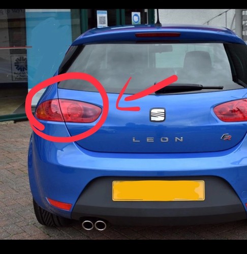 Seat leon rear - leon, light