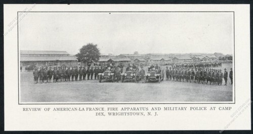 1918 american lafrance fire - american,