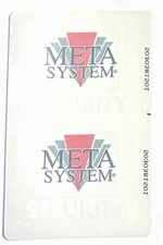 Meta Car Alarm Window Stickers