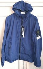 Medium, Navy Stone Island Skin Touch Nylon TC Jacket Packable Medium 22”