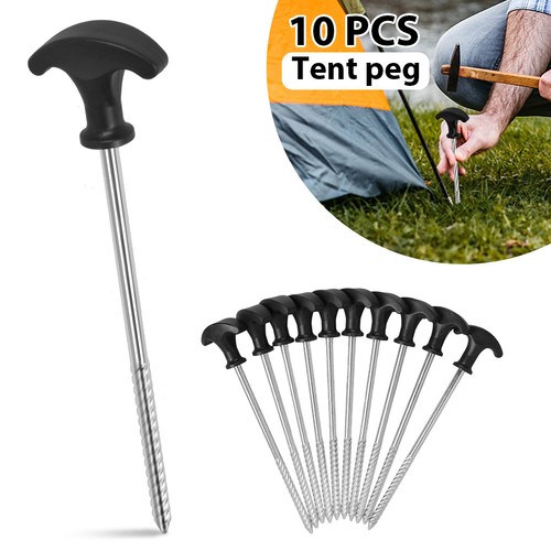 Tent bivvy pegs - metal, fishing