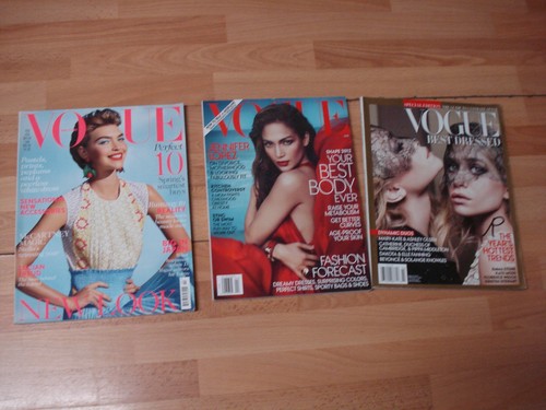 Vogue magazines lot 2012 - vogue,