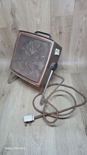 Vintage retro metal fan - metal,