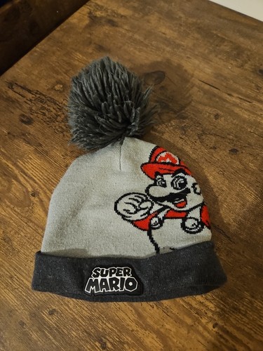 Super mario hat grey with - hat,