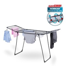 Minky 18m Premium SureGrip Balcony Clothes Airer Dryer