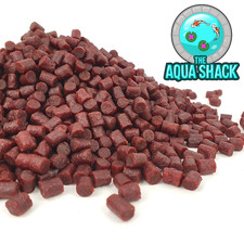 Super Red Shrimp Pellets - 6mm Sinking Cichlid Colour Parrot Oscars Bulk Value