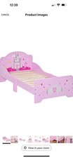 HOMCOM Kids Bed Princess