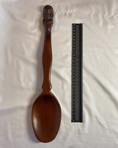 Decorative wooden spoon - wooden,
