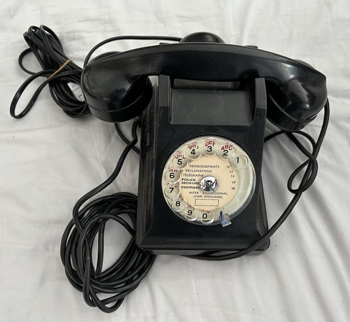 Vintage french black - vintage, bakelite