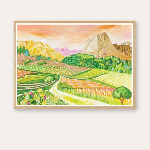 Dolomites poster choose - poster,