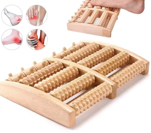 Wooden foot massager - massager, roller
