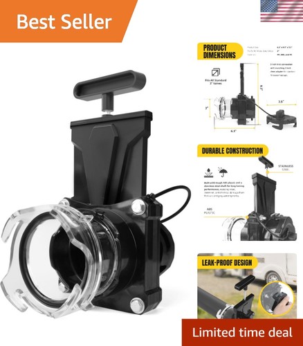 Waste gate drain valve dump - gate,