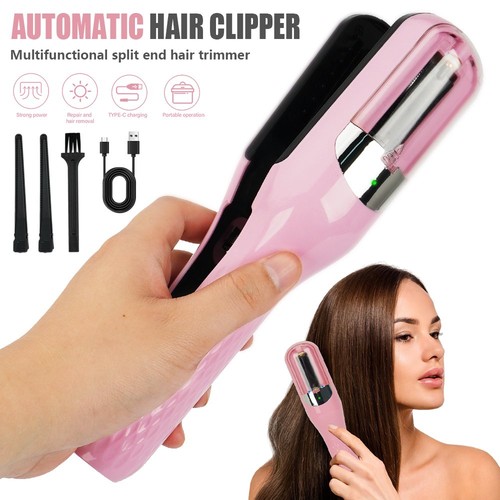 Hair split ends - split, trimmer
