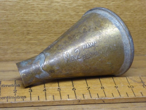 Vintage brass haws 2 - brass, no.2