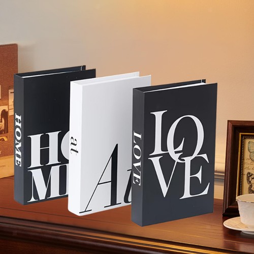 3pcs decorative fake books - 3pcs,