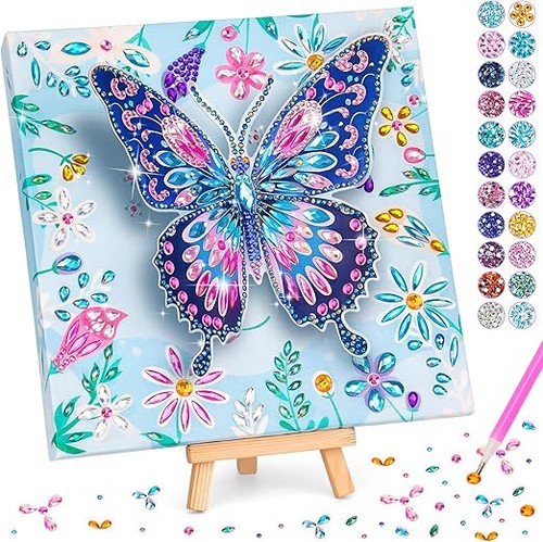 Diamond painting butterfly - diamond, kit
