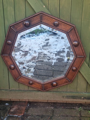 Antique solid oak - antique, octaganal