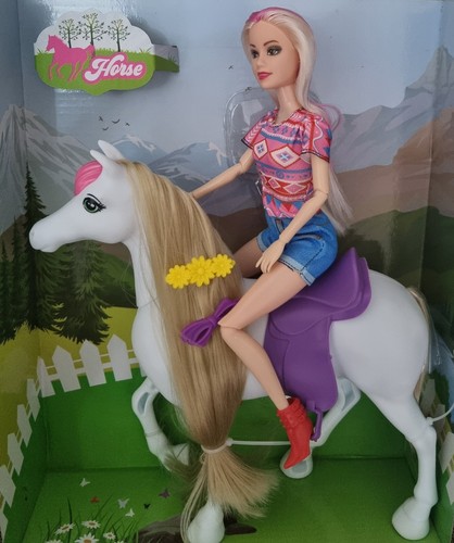 Barbie lookalike horse - barbie,