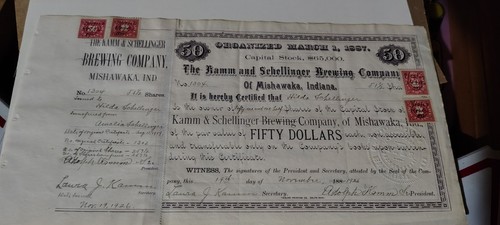 Kamm and schellinger stock - schellinger,