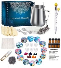 Candle Making Kit DIY Candles Craft Tool Set Pouring Pot Wicks Wax Kit Gift 2021