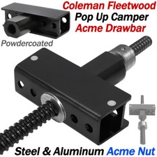 FOR COLEMAN FLEETWOOD POP UP CAMPER STEEL ACME DRAWBAR ROD NUT WHIFFLE TREE LIFT