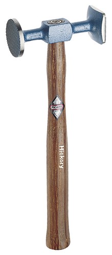 Large face planishing hammer - face,