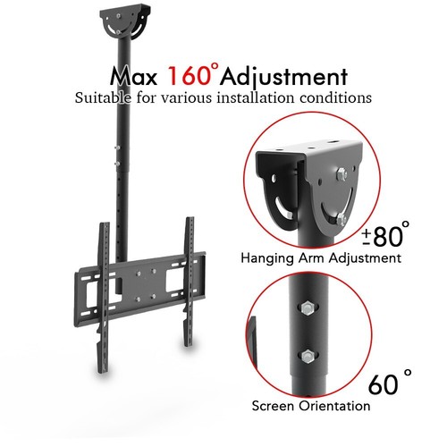 Ceiling mount wall bracket - ceiling,