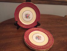 Hammersley "KING" Pattern #4168 ~ Set of 4 ~ Bread Plates ~ 7 1/8"