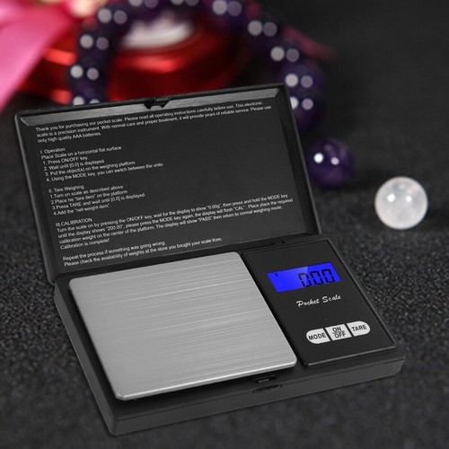 Digital scales 01g 500g - digital, 0.01g