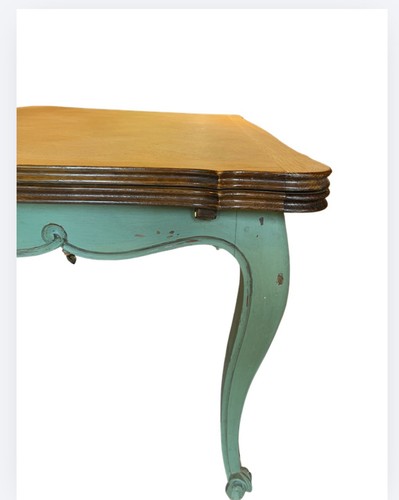 Vintage french oak dining - french,