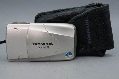 Olympus mju champagne 35mm - olympus,