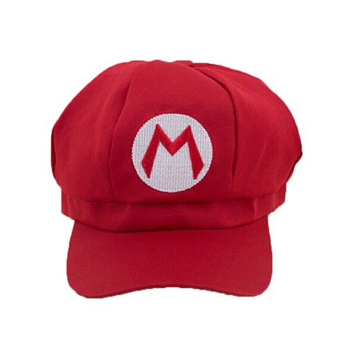 Red super mario bros hat - super,