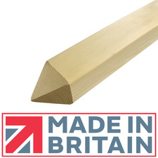 2x2 Garden Stakes Spikes Wooden Treated Tanalised Fencing 300mm-1150mm long