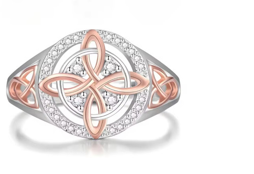 Witches knot ring handmade - ring,,