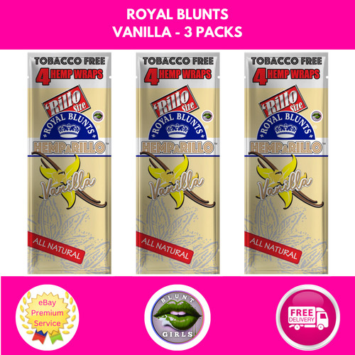 Royal blunts vanilla flavour - vanilla, 3