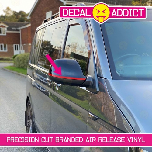 Wing mirror strip decals - wing, 2