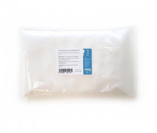 500g potassium bicarbonate - -,