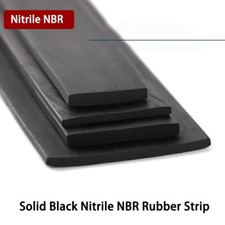 Solid Black Nitrile NBR Rubber