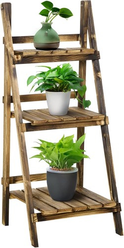 Outsunny wooden folding flower - outsunny,