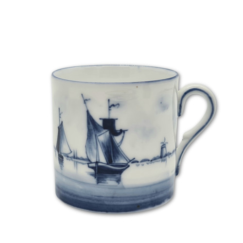 Vintage lithophane mug delft - mug,