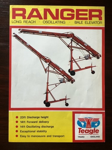 Teagle ranger bale elevator - ranger,