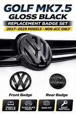 2PCS MK 7.5 Golf Front And