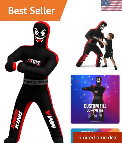 Unfilled wrestling dummy - unfilled,
