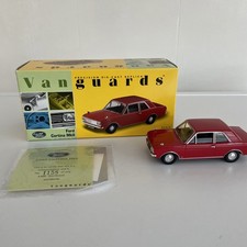 Vanguards VA04106 Ford Cortina MK II Super Dragoon Red Die Cast Model 1:43 Boxed