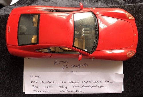 Hot wheels scale red - , 1:18