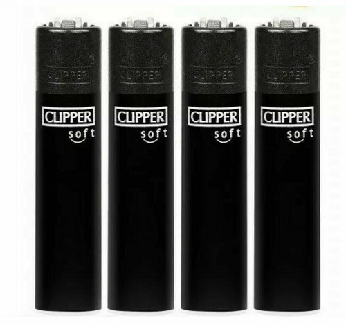 Soft touch black clipper - soft,