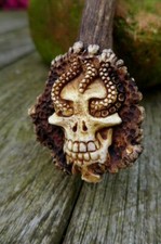 Antler deer real handle